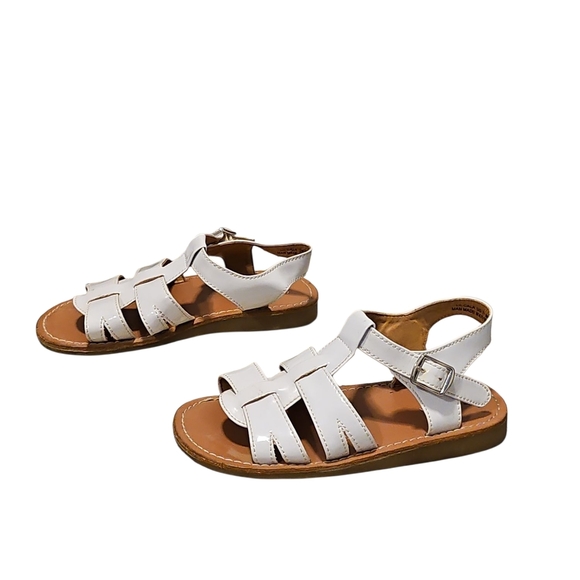 Cole Haan Other - Cole Haan Kids White Leather Sandals